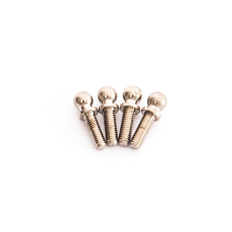 ERGAL / NICHEL 4.9mm BALL END LONG (4pcs)