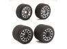 SET TIRES CAPRICORN BY HOT RACE 35 REAR 40 FRONT FOR 2WD CLASSIC
