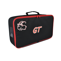 Bccorona INT40113 Borsa Da Bagagliaio In Moquette - Organizer Universale Per Auto Con Scomparti E Fissaggio A Velcro, Mantieni L'Ordine In Macchina