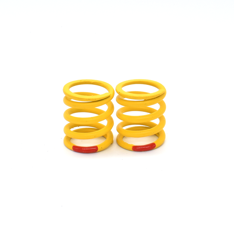 YELLOW/RED  FRONT SHOCK SPRING 1/8 - 1.2Kg