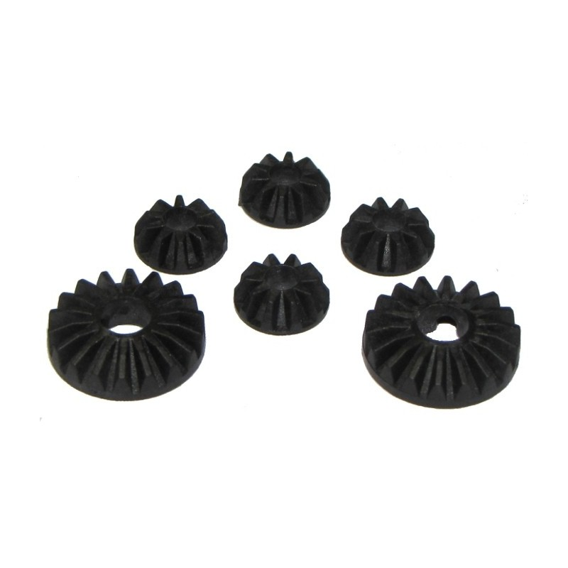 HARD COMPOSITE DIFF GEARS - CARBON FIBER 50%