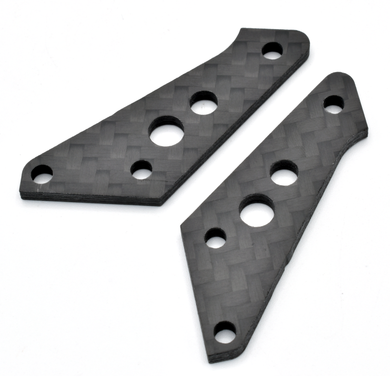 CARBON REAR BATTERY PLATE (2pcs)