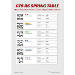 GT5 RS MOLLA 4.75 VERDE 2X