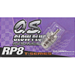 O.S. GLOW PLUG RP8 T-SERIES