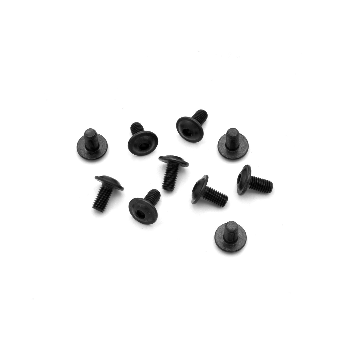 VITE M3X6 TESTA BOMBATA FLANGIATA (10 PZ)
