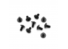 SCREW M3 x 6 ROUND HEAD FLANGED (10 PCS)