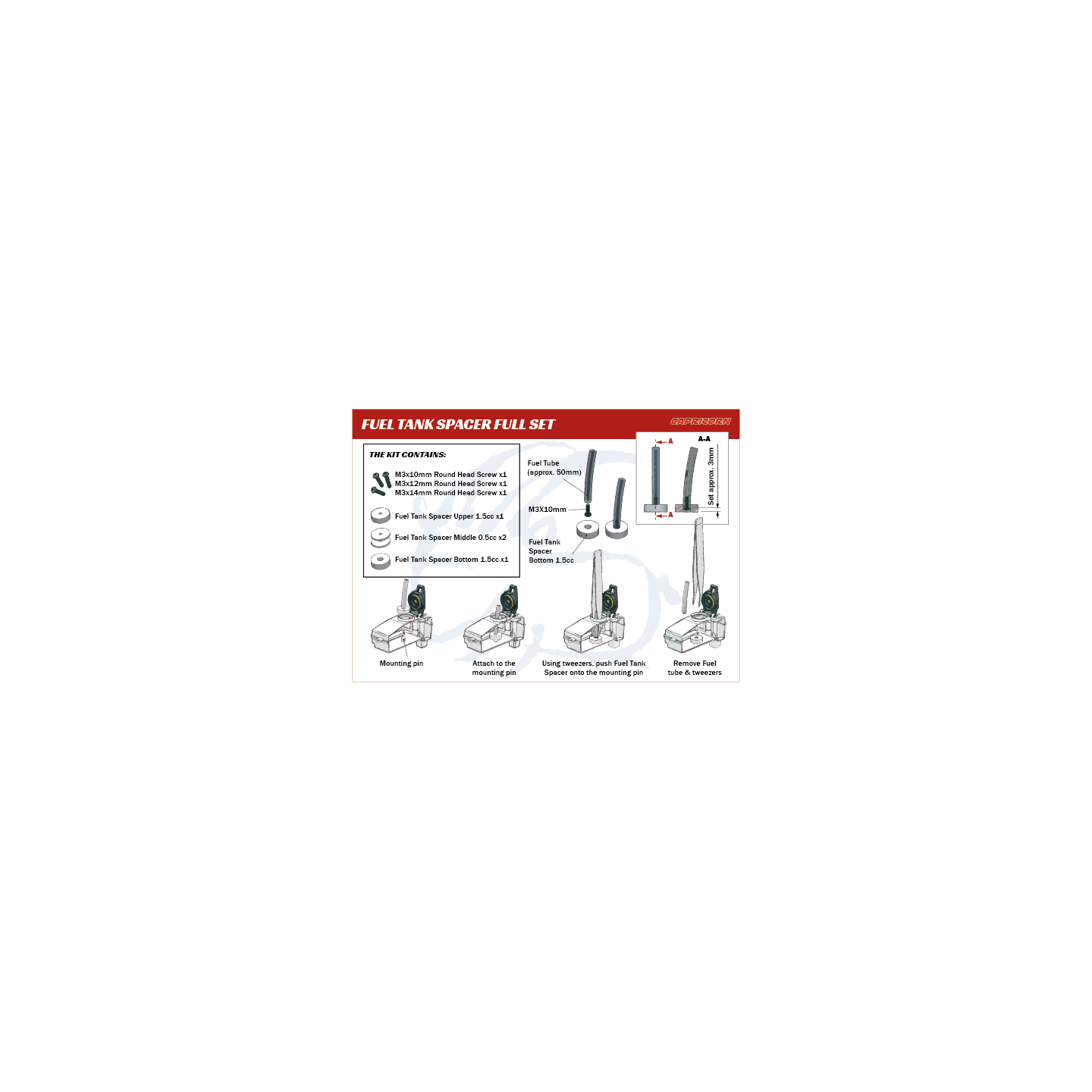 LAB C 804 SL-R KIT SPESSORI VOLUME SERBATOIO
