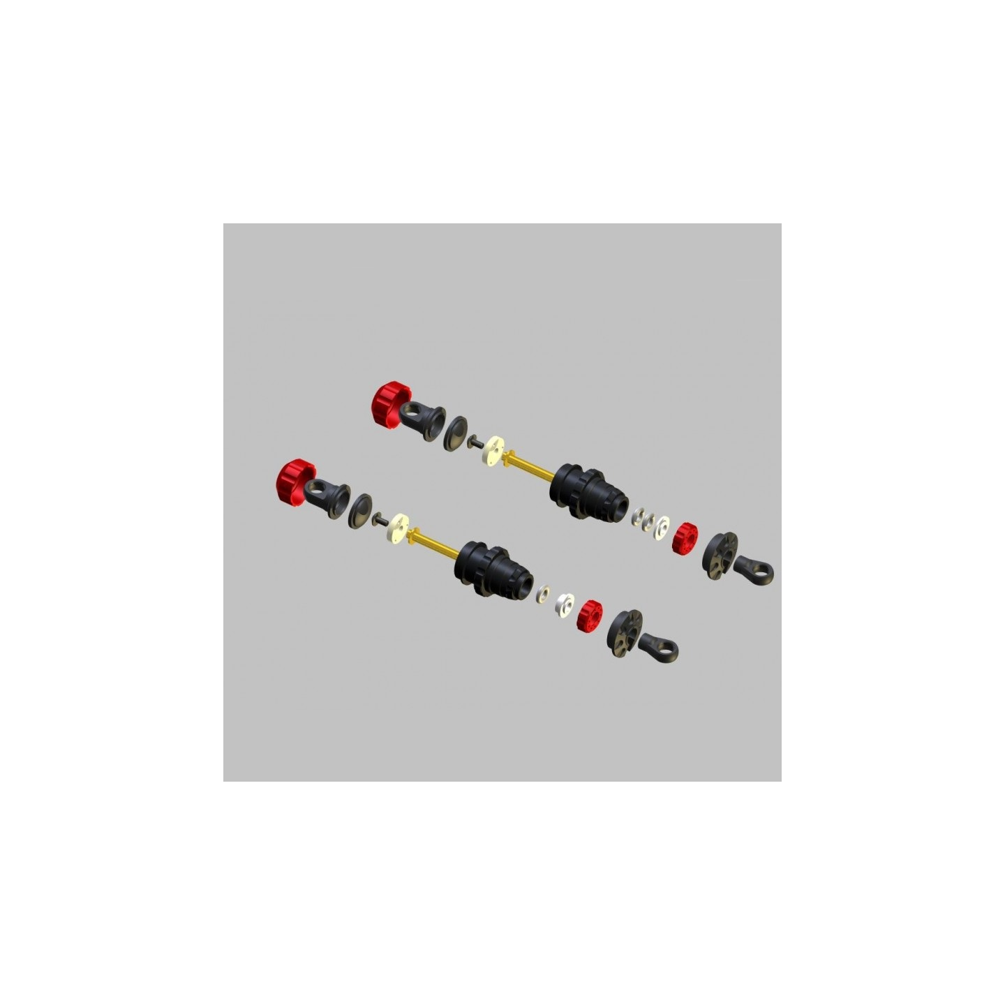 LAB C804 SL/R KIT AMMORTIZZATORI POST STANDARD