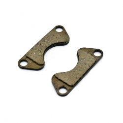 KIT PASTIGLIE FRENO INCOLLATE 1/8 BLACK