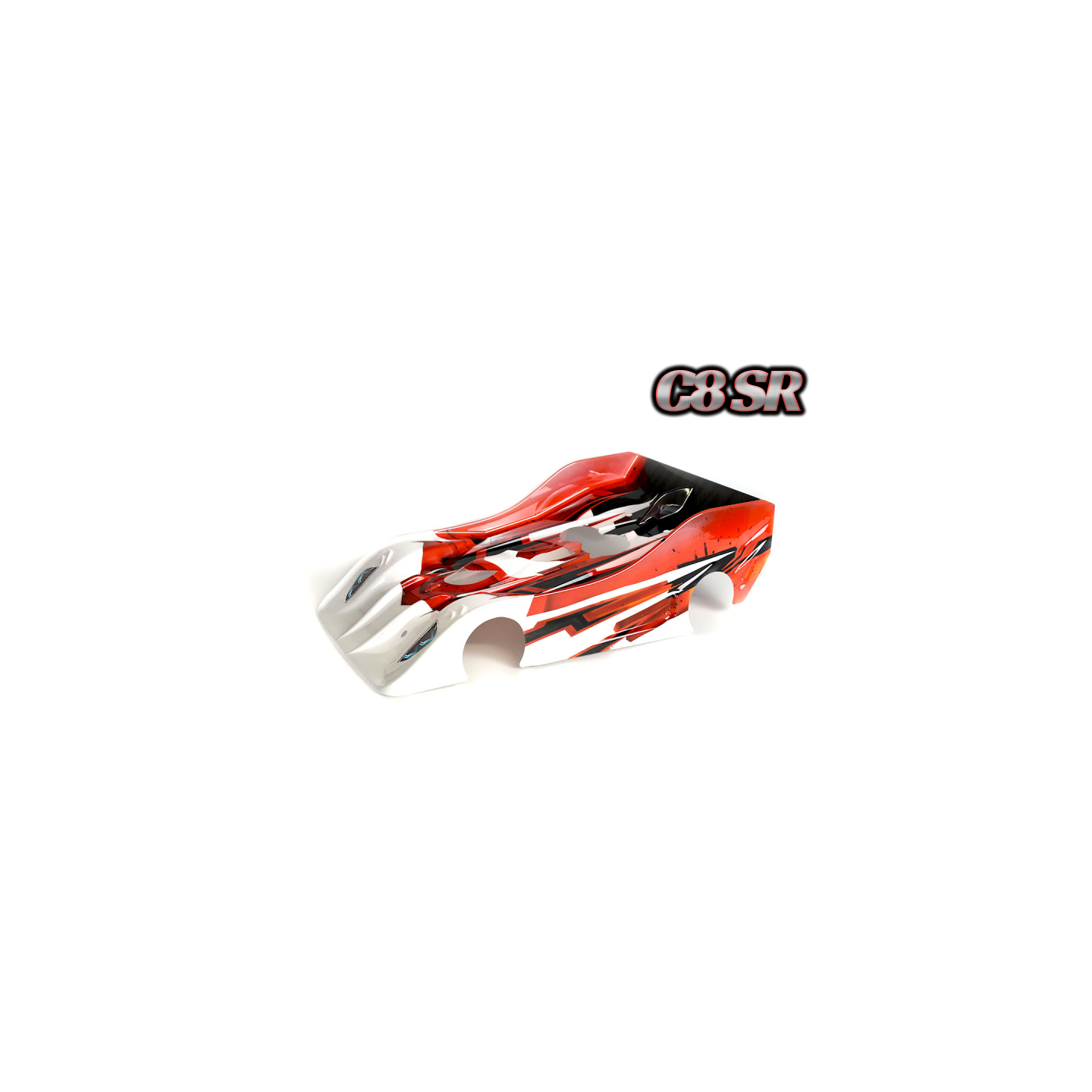 ONE BODYSHELL INFERNO LONG C8 SR PAN CAR