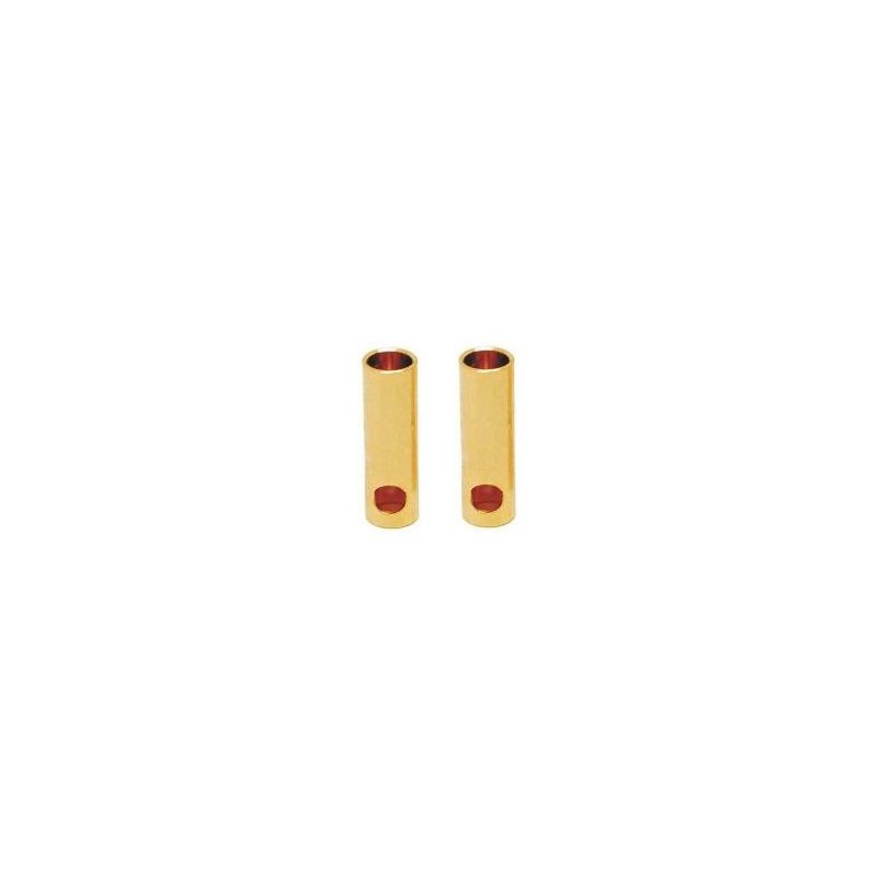 Ø 5.5 mm gold plated connector FAMALE ( 2pcs )