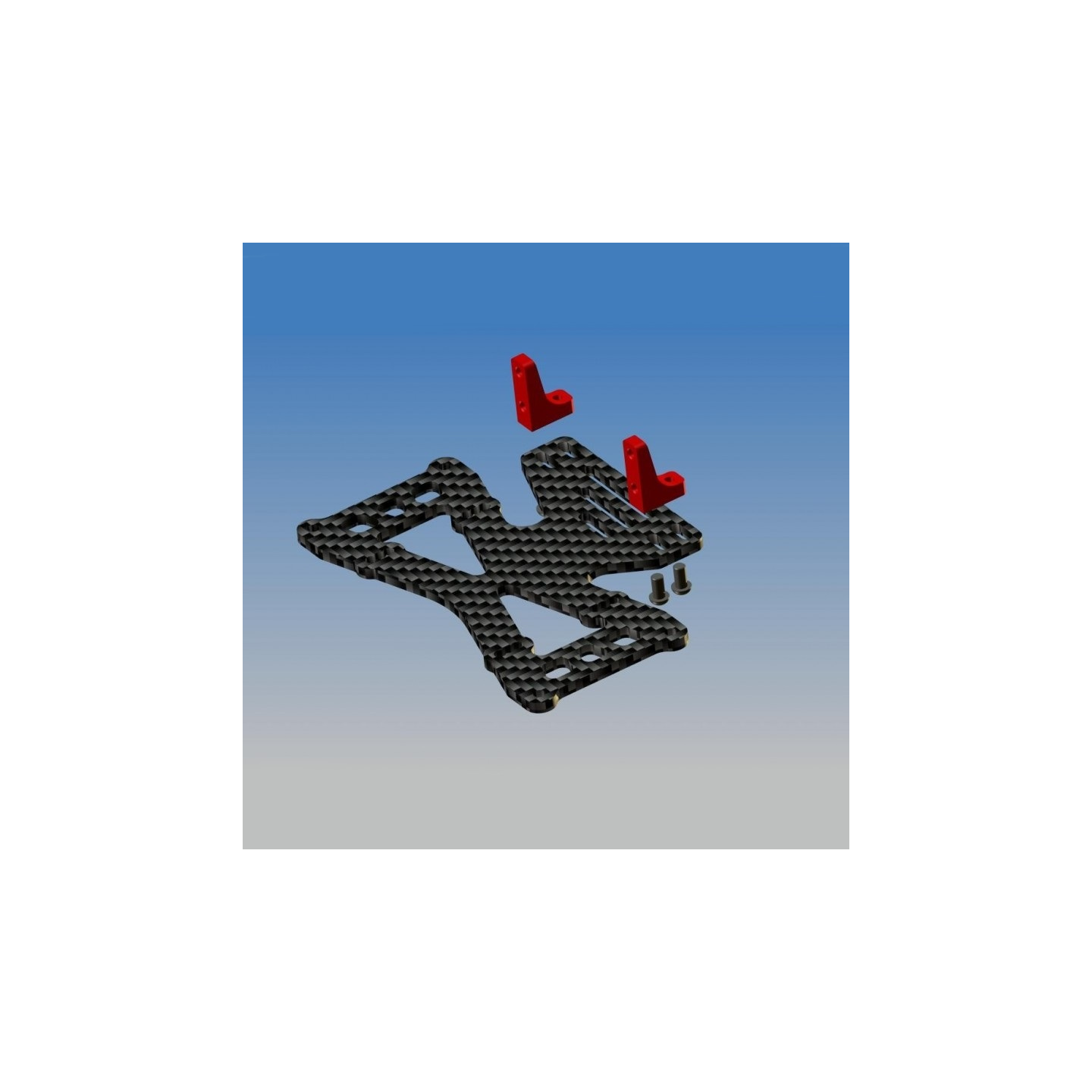 LAB-P1-235 CARBON BODY MOUNT KIT