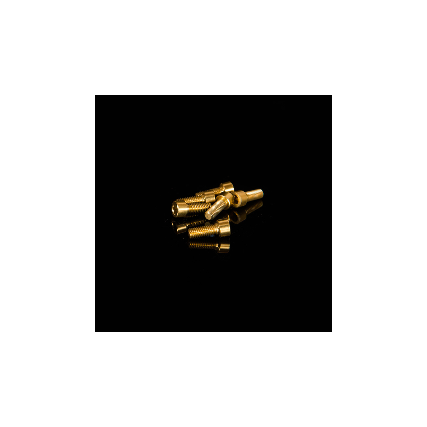 SCREW M3X TC 7075 - 6pcs - GOLD