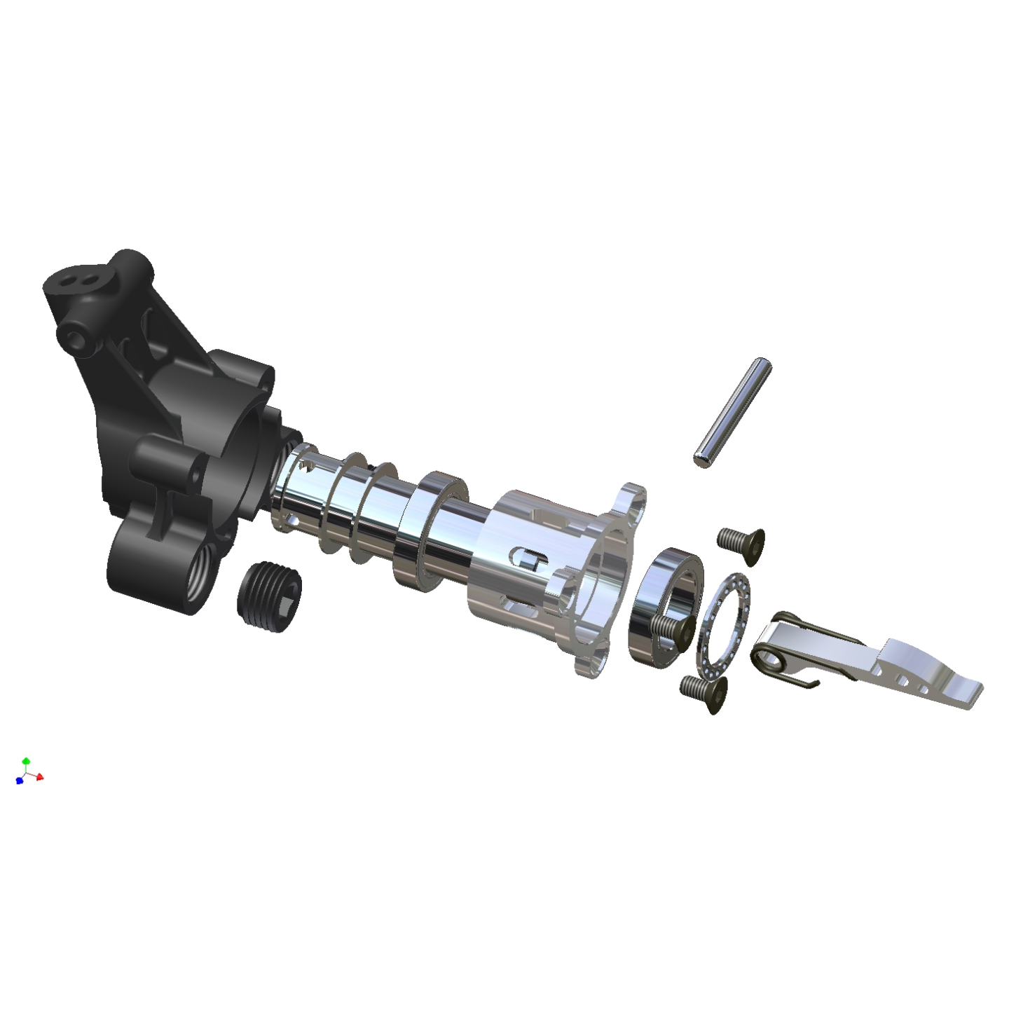 FRONT AND REAR PRECISION HUB KIT