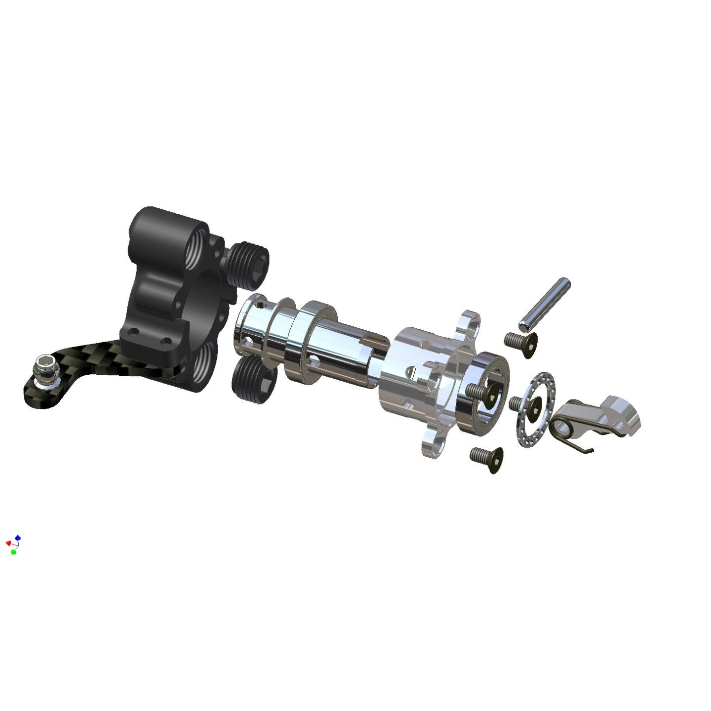 FRONT AND REAR PRECISION HUB KIT