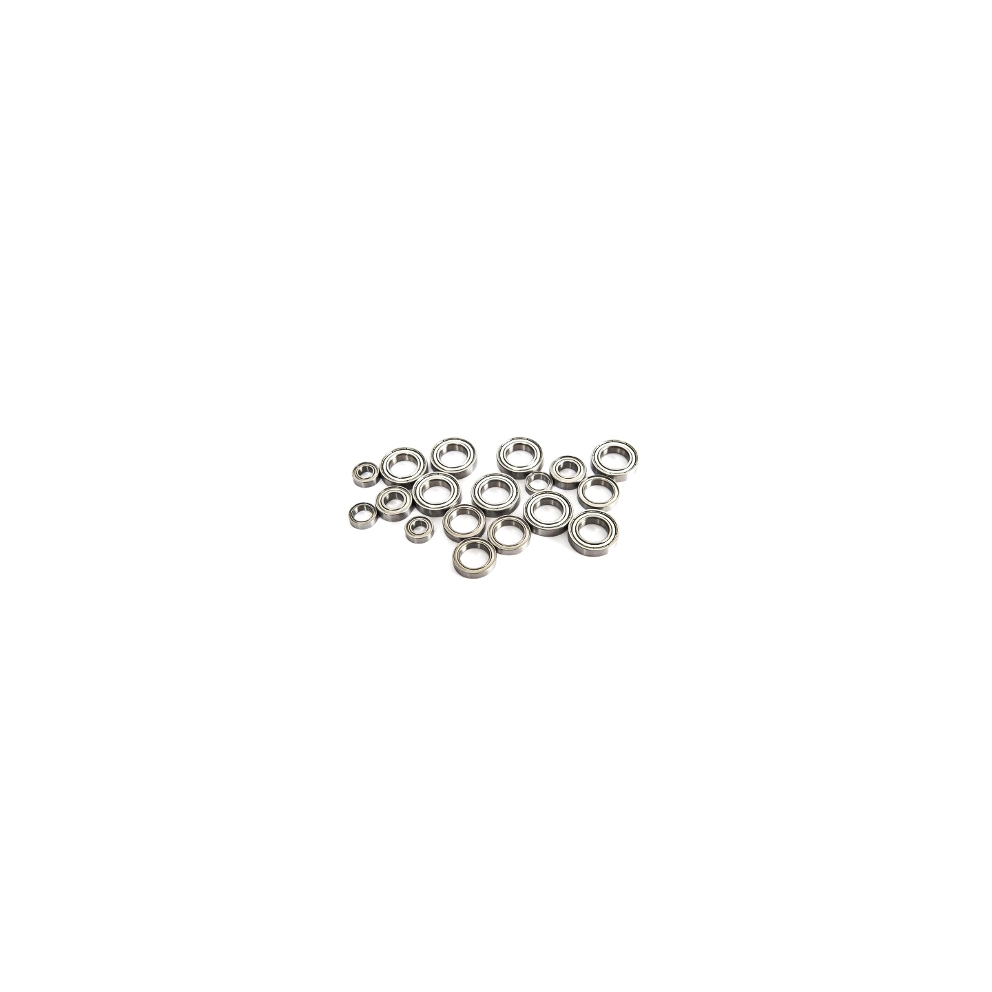 TRASMISSION ZZ STEEL BALL BEARING KIT LAB-C802/C803 (18 pcs)