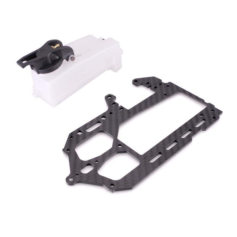 CARBON RADIO PLATE AND FUEL TANK KIT