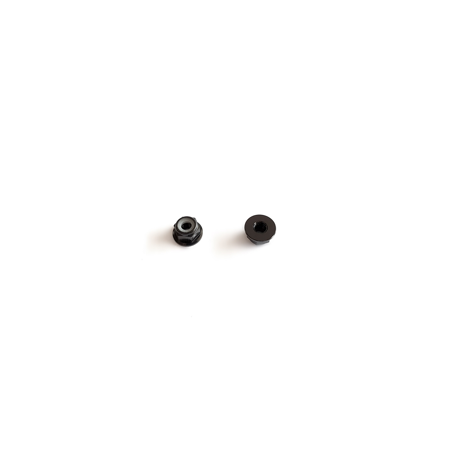 NUT M4 ABL FLANGED (2pcs)